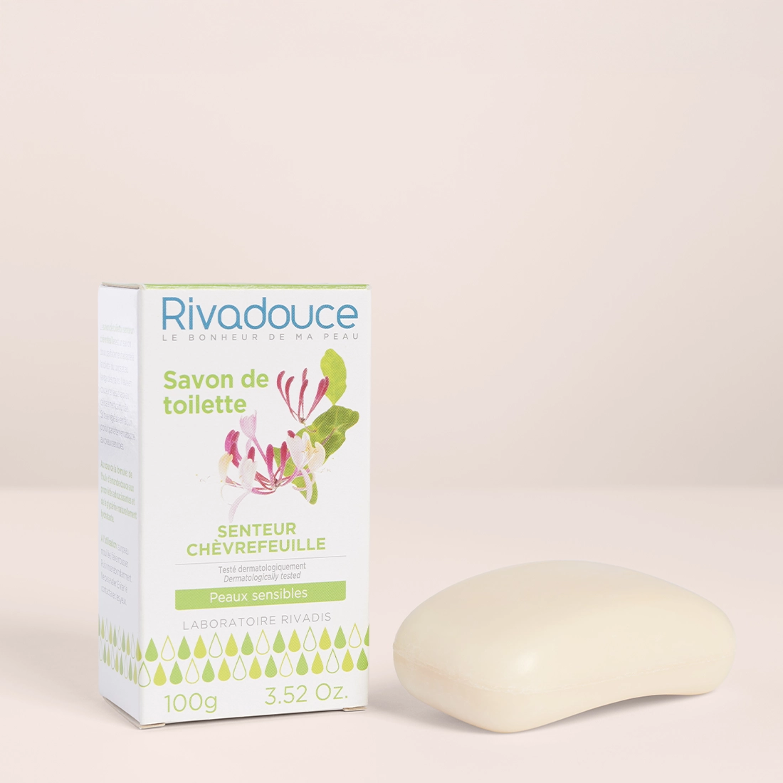 Savon de toilette Chèvrefeuille - 100 g